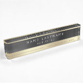 Classy Executive Black Gold Professional Naambordje