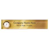 Classy Executive Desk Naam Borden Naambordje (Voorkant)