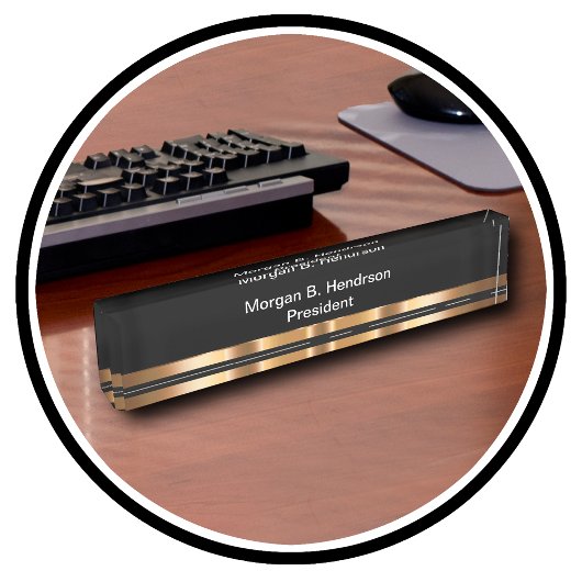 Classy Executive Desk Plaque Naambordje