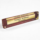 Classy Executive Gift Gold Naambordje