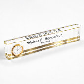 Classy Executive Gift Naam Plaque Naambordje