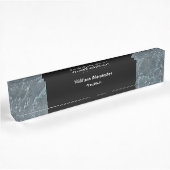 Classy Executive Monogram Stone Look Naambordje