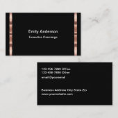 Classy Executive Personal Concierge Assistant Visitekaartje (Voorkant / Achterkant)
