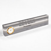 Classy Executive Silver-look Naambordje