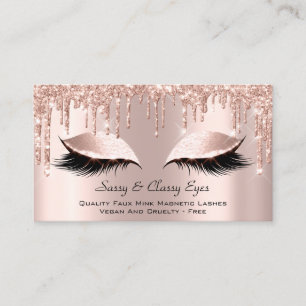 Classy Eyes Mink Lashes Makeup Artist Roos Visitekaartje