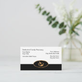 Classy Familie Apotheek Visitekaartjes (Staand voorkant)