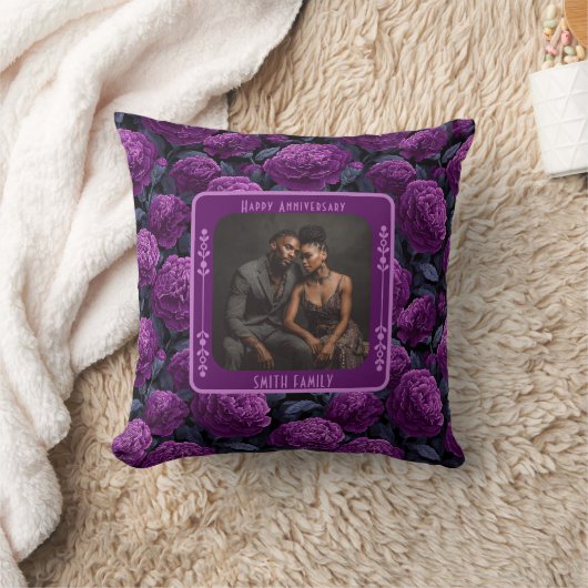 Classy Family Wedding Jubileum Sierkussen (Deken)