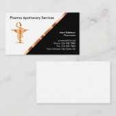 Classy Farmaceutische Apothecary Visitekaartjes (Voorkant / Achterkant)