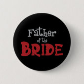 Classy Father van Bride Ronde Button 5,7 Cm (Voorkant)