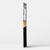 Classy Faux Crystal Bing Monogram Case-Mate iPhone Case (Achterkant / Links)