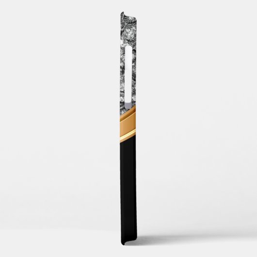 Classy Faux Crystal Bing Monogram Case-Mate iPhone Case (Achterkant / Links)