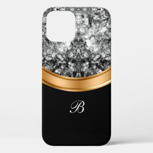 Classy Faux Crystal Bing Monogram Case-Mate iPhone Case