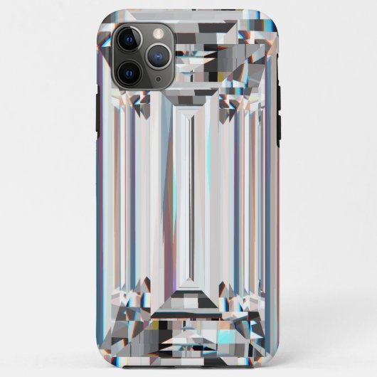 Classy Faux Rhinestone Jewel Case-Mate iPhone Case (Achterkant)