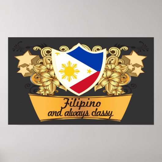 Classy Filipino Poster (Voorkant)