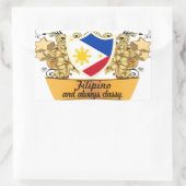 Classy Filipino Rechthoekige Sticker (Tas)