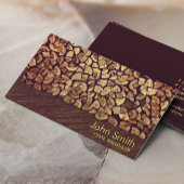 Classy Firewood Civil Engineer Visitekaartje