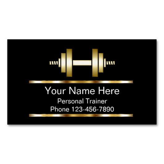 Classy Fitness Coach Zakelijke Magneten (Voorkant)