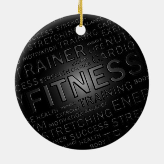 Classy Fitness Ornament (Achterkant)