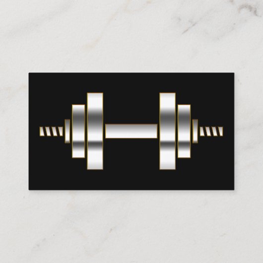 Classy Fitness Personal Trainer Visitekaartjes (Achterkant)