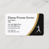 Classy Fitness - persoonlijke trainer Visitekaartje (Voorkant)