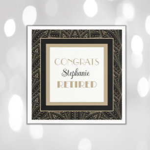 Classy Flair! Pensioenfeestservetten Servet