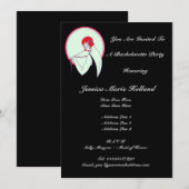 Classy Flapper ~ Bachelorette Kaart (Voorkant / Achterkant)