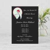 Classy Flapper ~ Vrijgezellenfeest Kaart (Staand voorkant)