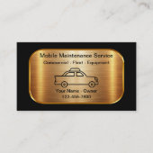 Classy Fleet And Commercial Equipment Maintenance Visitekaartje (Voorkant)