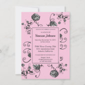 Classy Floral Bridal Shower Kaart (Voorkant)