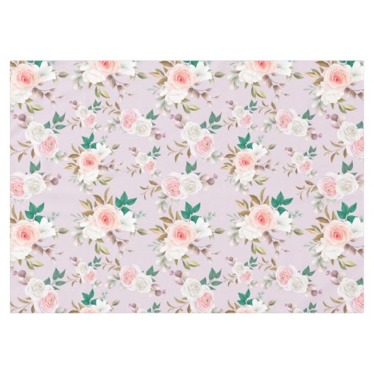 Classy Floral Pattern Tafelkleed (Voorkant (Horizontaal))