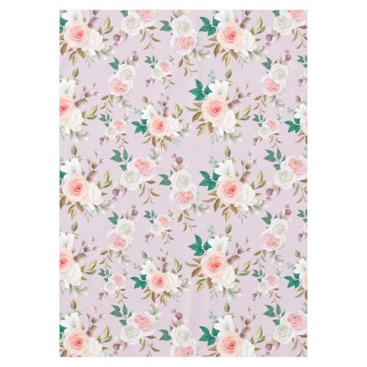 Classy Floral Pattern Tafelkleed (Voorkant)