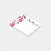 Classy Floral Post-it® Notes (Schuin)
