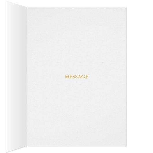 Classy Folie Gold bedankpas - Zwart (Binnen (Rechts))