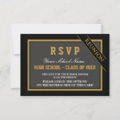 Classy Formal Class Reunion RSVP (Voorkant)