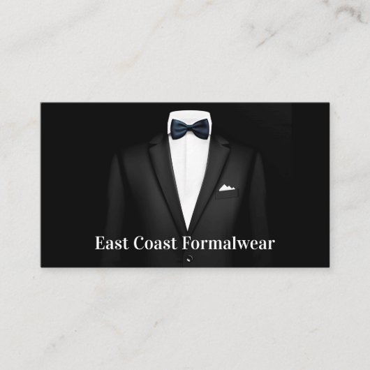 Classy Formalwear Visitekaartjes (Voorkant)