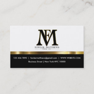 Classy Fowler Attorney Visitekaartje