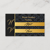 Classy Full Service Hair Salon Visitekaartje (Achterkant)