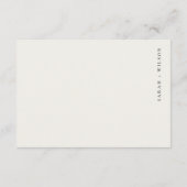 Classy Garden Chateau Waterverf Weddenschap Informatiekaartje (Achterkant)