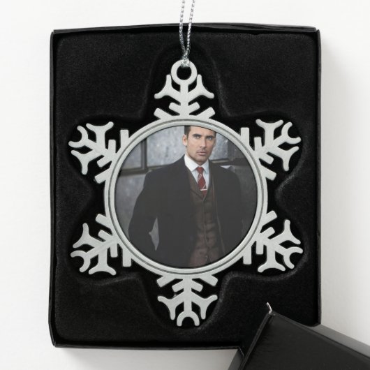 Classy Gentleman snowflake ornament (Kistje)