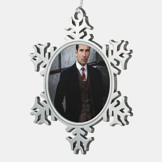 Classy Gentleman snowflake ornament (Rechts)