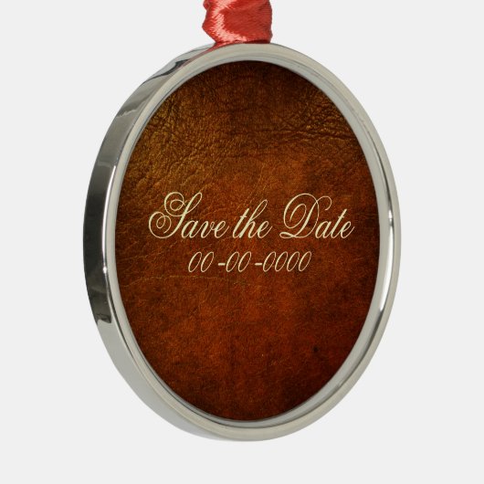 Classy Genuine Leather Designer Ornament (Rechts)