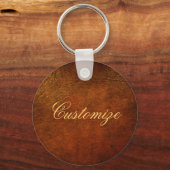Classy Genuine Leather Designer Sleutelhanger (Voorkant)