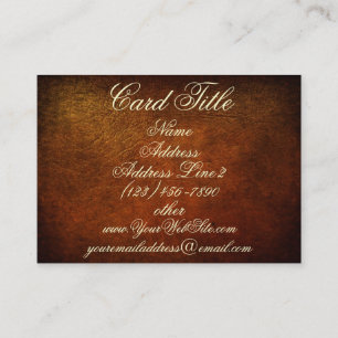 Classy Genuine Leather Designer Visitekaartjes