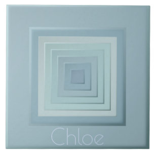 Classy geometrische vierkanten tegeltje