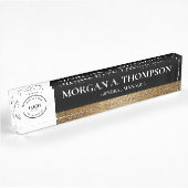 Classy Gepersonaliseerde Gold Corporate Executive Naambordje