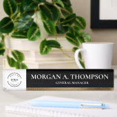 Classy Gepersonaliseerde Gold Corporate Executive Naambordje