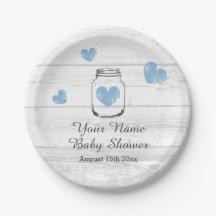 Classy gepersonaliseerde print baby shower party b