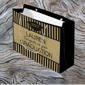 Classy. Geschenktas voor aangepast AFSTUDEREN Groot Cadeauzakje