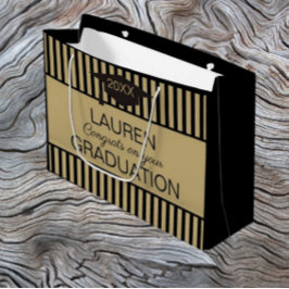 Classy. Geschenktas voor aangepast AFSTUDEREN Groot Cadeauzakje