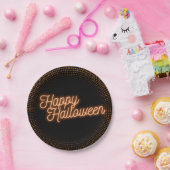 Classy Ggloing Happy Halloween Papieren Bordje (Feest)